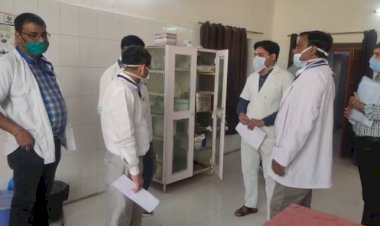 सीएमएचओ ने किया राजगढ़ सामुदायिक स्वास्थ्य केंद्र का औचक निरीक्षण, दिए आवश्यक दिशा निर्देश
