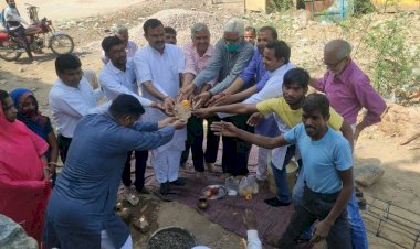 शीतला माता मंदिर निर्माण का हुआ भूमि पूजन