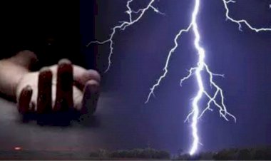 पहाड़ी के मल्हाका में 16 वार्षिय युवक पर गिरी आकाशीय बिजली,  मौत