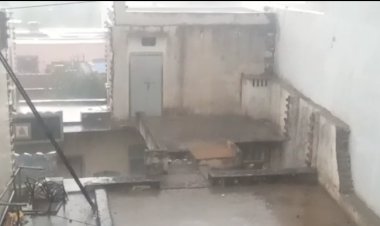 बेमौसम बारिश व ओलावृष्टि से किसानों की चिंता बढ़ी, फसले हो रही चौपट