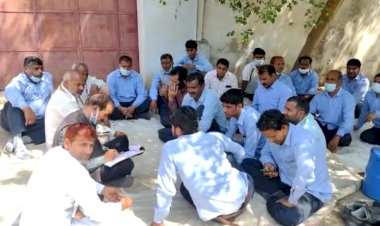 ऑटोनियम इंडिया प्राइवेट लिमिटेड कंपनी की हठधर्मिता, 32 श्रमिकों के लिए पिछले 12 दिनों से गेट बंद, धरना जारी