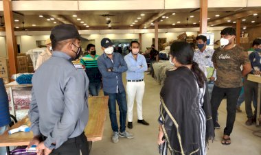 भीलवाड़ा में बढ़ते कोरोना को देखते हुए एसडीएम ने की ताबडतोड कार्यवाही, मौके पर ही जुर्माना वसूला