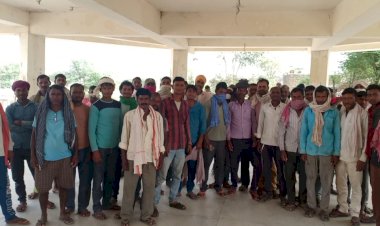 मजदूरी बढ़ाने को लेकर गोविन्दगढ़ अनाज मंडी के पल्लेदारों ने किया हड़ताल का ऐलान