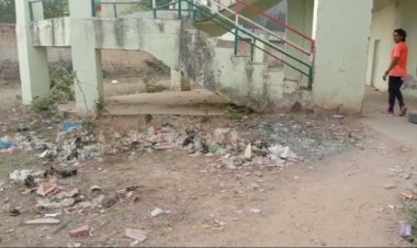 शहर का एकमात्र स्टेडियम हो रहा दुर्दशा का शिकार, जिम्मेदार नही दे रहे ध्यान