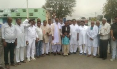 2 अप्रैल को बानसूर में आयोजित होने वाली किसान महासभा की तैयारियों को लेकर किसान मोर्चा की हुई संयुक्त बैठक