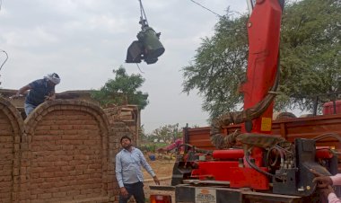 डिस्कॉम की 18 लाख 20 हजार रुपए बकाया राशि के चलते 7 गांवों से उतारे 8 ट्रांसफार्मर