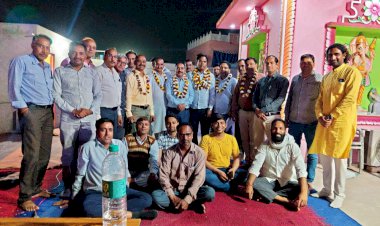 भारत विकास परिषद शाखा बहरोड़ के कार्यकारणी के चुनाव हुए संपन्न