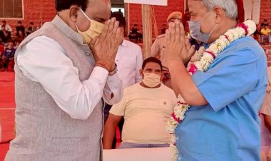 भरतपुर के लोहागढ स्टेडियम पर 40 वां राष्ट्रीय कुश्ती दंगल कुम्भ का हुआ शुभारम्भ