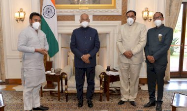 अखिल भारतीय खटीक समाज ने की राष्ट्रपति से मुलाकात