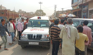 साइलेंसर चोरी करने वाले गिरोह का एक आरोपी चढ़ा ड्राइवरों के हत्थे, जमकर की धुनाई