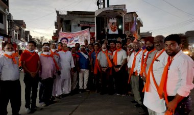 आजादी के आंदोलन की शहादत में शाहिद हुए शहीदो का मनाया बलिदान दिवस