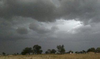 कुम्हेर में तूफानी हवाओं और बारिस ने किसानों पर बरपाया कहर