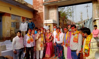 कामाँ मे ब्रज होली महोत्सव का गणेश पूजन के साथ हुआ शुभारम्भ