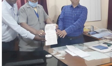 गोविंदगढ़ ग्राम सेवा सहकारी समिति लि.में हो रहे भ्रष्टाचार और गबन की जांच कराने हेतु एमडी को सौपा ज्ञापन