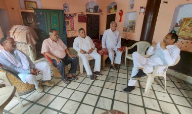 राज्यमंत्री भजनलाल जाटव ने किया दौरा, हलैना व वैर में आमजन से हुए रूबरू