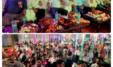 राजगढ़ रैणी टेंट एसोसिएशन ने किया होली मिलन समारोह