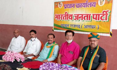 भाजपा मंडल की कार्य समिति बैठक हुई आयोजित