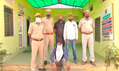 बड़ौदामेव पुलिस की कार्यवाही, 2 साल से फरार 5000  रुपये के इनामी बदमाश साहिद को किया गिरफ्तार