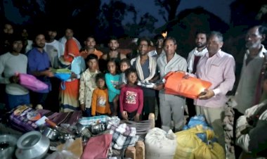 होली पर्व के दिन हुआ अग्नि काण्ड, नगला रहीमगढ में दलित परिवार हुआ तबाह