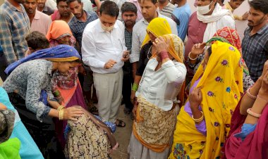 ताजपुर में अग्निदेव के ताडव नृत्य से आधा दर्जन दुधारू मवेशिया के निकले प्राण