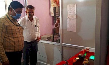 मुंडावर पंचायत समिति परिसर में राजीव गांधी सेवा केंद्र पर आधार नामांकन सेवा का हुआ शुभारंभ