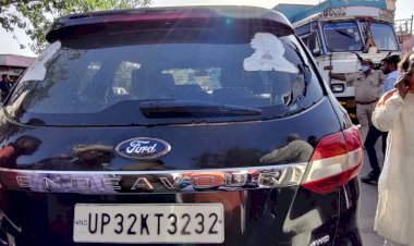 अलवर के ततारपुर चौराहे पर राकेश टिकैत के काफिले पर हमला , 2 गिरफ्तार