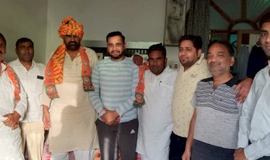 भाजपा प्रदेश प्रतिनिधि अली हुसैन का मनाया जन्मदिन