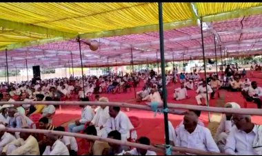 बानसूर में किसान विरोधी बिल को लेकर किसान महापंचायत रैली कार्यक्रम हुआ आयोजित