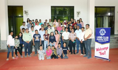 लायंस-लियो क्लब खैरथल मंडी ने मनाया होली मिलन समारोह