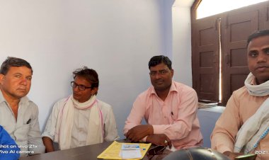 कठूमर में अम्बेडकर जयंती की तैयारियों को लेकर हुई बैठक