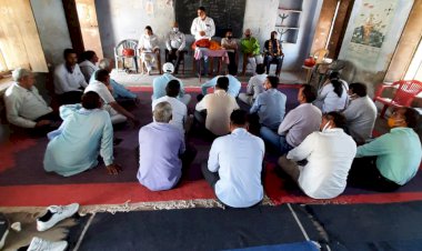 राजस्थान शिक्षक संघ राष्ट्रीय की जिला बैठक हुई सम्पन्न