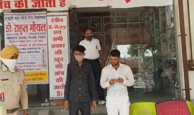 बिना मास्क और सोशियल डिस्टेंसिग की पालना नहीं करने वालों के एसडीएम ने कटवाए चालान