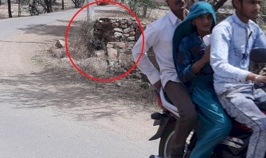 PWD सडक किनारे पब्लिक स्कूल के समीप खुला पड़ा 100 फिट गहरा कुआ दे रहा हादसो को न्यौता