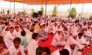 समाज में व्याप्त बुराईयो को दूर करने के लिए आयोजित हुई महापंचायत