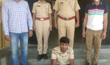 थानागाजी पुलिस की कार्यवाही, अवैध कट्टे सहित आरोपी गिरफ्तार