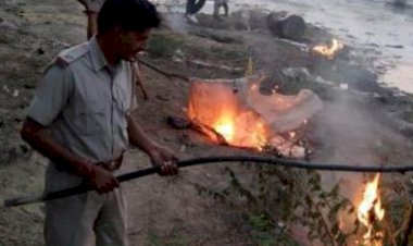 कुम्हेर थाना पुलिस ने की अवैध शराब के खिलाफ कार्यवाही, 9 भट्टी तोड़ 3000 लीटर वॉश की नष्ट