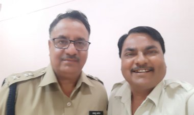 नरुका ने सीनियर आईपीएस राजेन्द्र कुमार से सर्किट हाउस में की मुलाकात