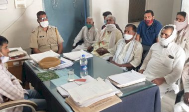 कोरोना संक्रमण की दूसरी लहर से बचने के लिए हुआ जागरूता बैठक का आयोजन