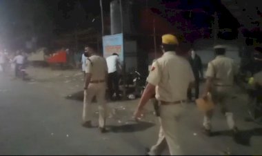 बर्डोद में पुलिस प्रशासन ने दिखाई सख्ती, दुकानदारों में मचा हड़कंप
