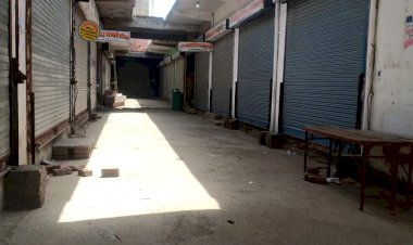 जिला प्रशासन के आदेशानुसार बर्डोद में पूर्णतया बंद रहे प्रतिष्ठान