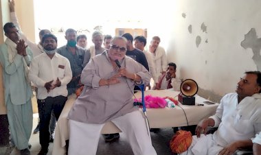 कठूमर विधायक बाबूलाल बैरवा ने कुट्टी मीणा के घर से एनीकट बांध तक बने इंटरलोकींग रोड का किया फीता काटकर उद्घाटन