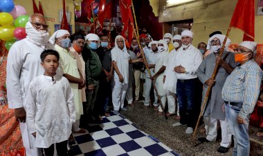 खैरथल के सिंधी परिवारों ने अपने-अपने घरों पर हर्षोउल्लास के साथ मनाया चेटीचंड महोत्सव