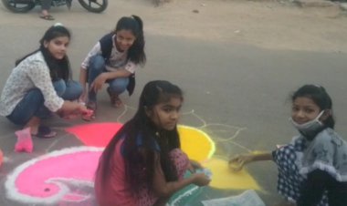 नव संवत्सर के साथ नवरात्रों पर घर घर में हुई घट स्थापना