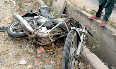हरियाणा रोडवेज ने मारी बाइक को टक्कर, हादसे में बाइक सवार 2 व्यक्तियों की मौत