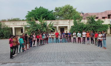भीलवाड़ा में बाबा साहब अम्बेडकर के जन्मोत्सव पर लाड़ो ने किये परिण्डे वितरित