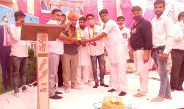 लक्ष्मणगढ़ व हरसाना में मनाई ड़ॉ. भीमराव अंबेडकर जयंती