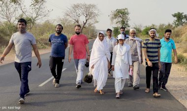 विराटमति माताजी का कामां में होगा थोड़ी देर में मंगल प्रवेश