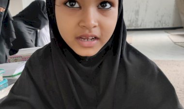 रमजान के पवित्र महीने में छोटे बच्चों ने भी रखे रोजे