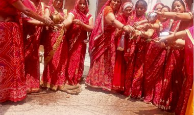 उपखण्ड मुख्यालय सहित ग्रामीण क्षेत्रों की गणगौर माता की पूजा