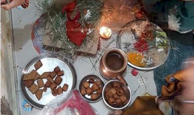 गणगौर की पूजा कर महिलाओं ने की पति की दीर्घायु और परिवार की खुशहाली की कामना